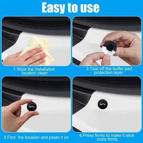 Car Door Shock Absorber Rubber Pad Protection for Door Protector (16 Pecs)